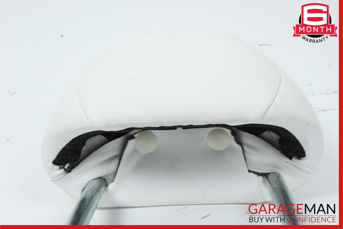 17-22 Tesla Model 3 Front Right / Left Side Seat Headrest Head Rest White