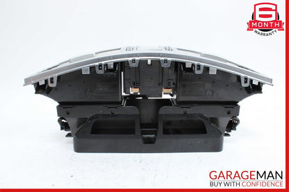 07-13 Mercedes W221 S550 Center Dash Air Vent AC A/C Clock Trim Cover Assembly