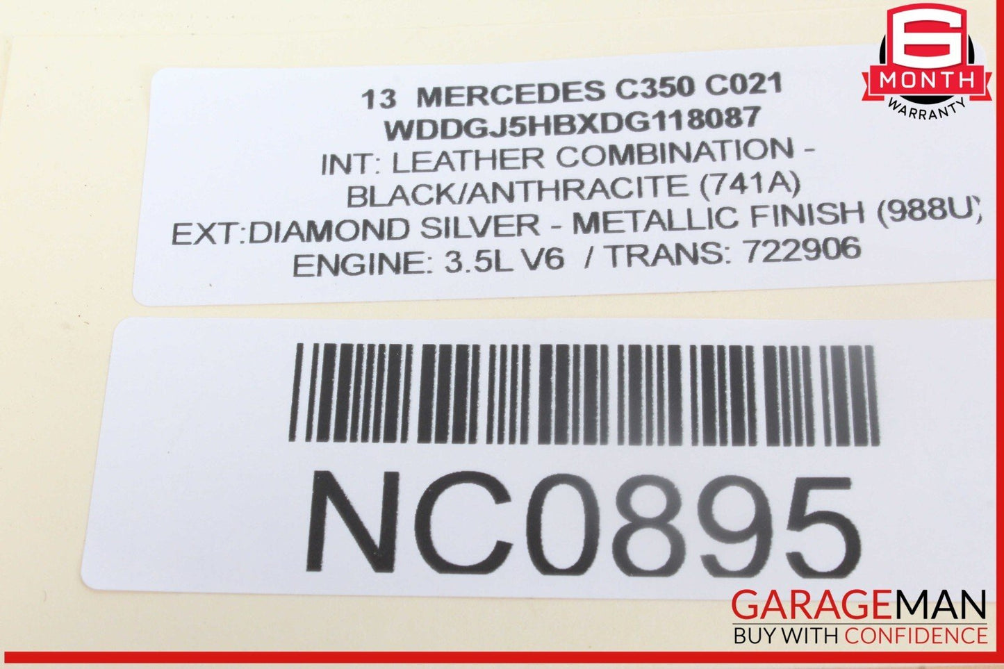 08-18 Mercedes W204 C350 E350 Front Right Side Door Control Module OEM