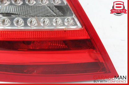 12-14 Mercedes W204 C250 C300 Rear Left Driver Side Taillight Tail Light Lamp
