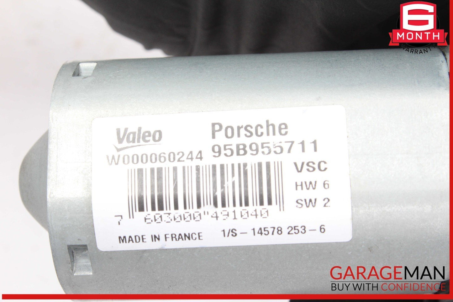 15-24 Porsche Macan 95B Rear Glass Windshield Wiper Motor 95B955711 OEM