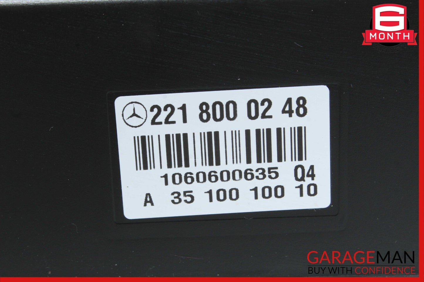 07-14 Mercedes W221 S550 CL600 Trunk Seat Lumbar Vacuum Pump 2218000248 OEM