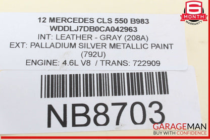 11-19 Mercedes W218 CLS550 E63 AMG Engine Oil Cooler Radiator 2781880401 OEM