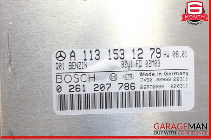 03-06 Mercedes R230 SL500 S500 CL500 ECU Engine Control Module Unit 1131531279