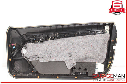14-17 Mercedes W207 E350 E400 Coupe Front Left Interior Door Panel Trim Assembly