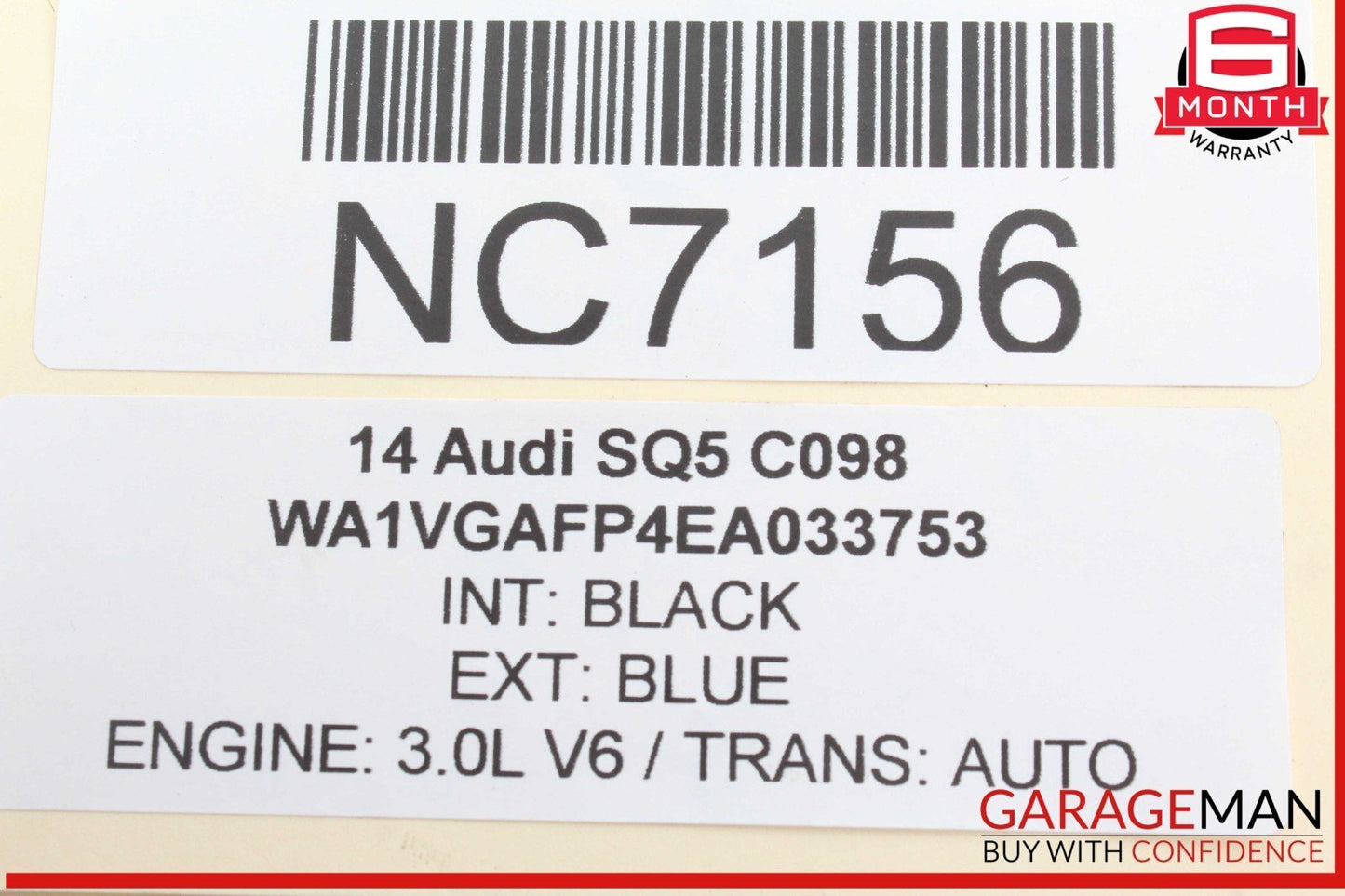 14-17 Audi SQ5 Engine Motor Alternator Generator Valeo 06E903018L OEM