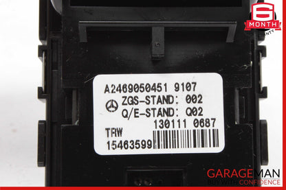 12-20 Mercedes X166 GL450 CLA250 Parking Brake Release Handle 2469050451 OEM