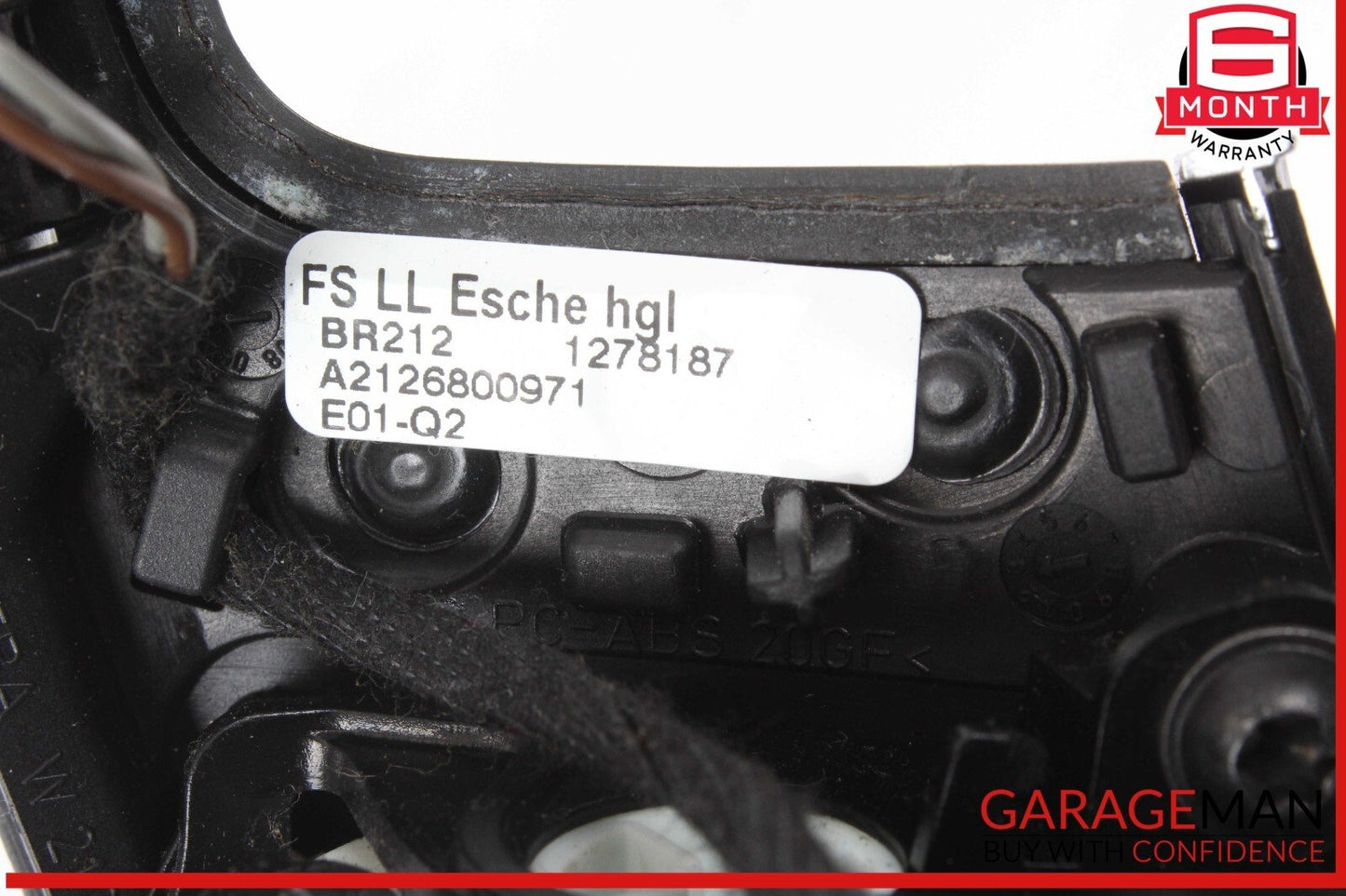 10-13 Mercedes W212 E350 Wagon Dashboard Dash AC A/C Air Vent Left Trim OEM