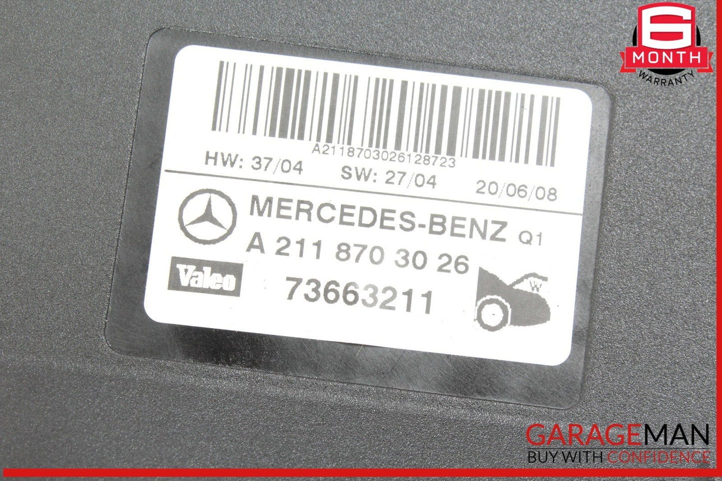 03-09 Mercedes W211 E550 E63 AMG Trunk Release Opener Control Module Unit OEM
