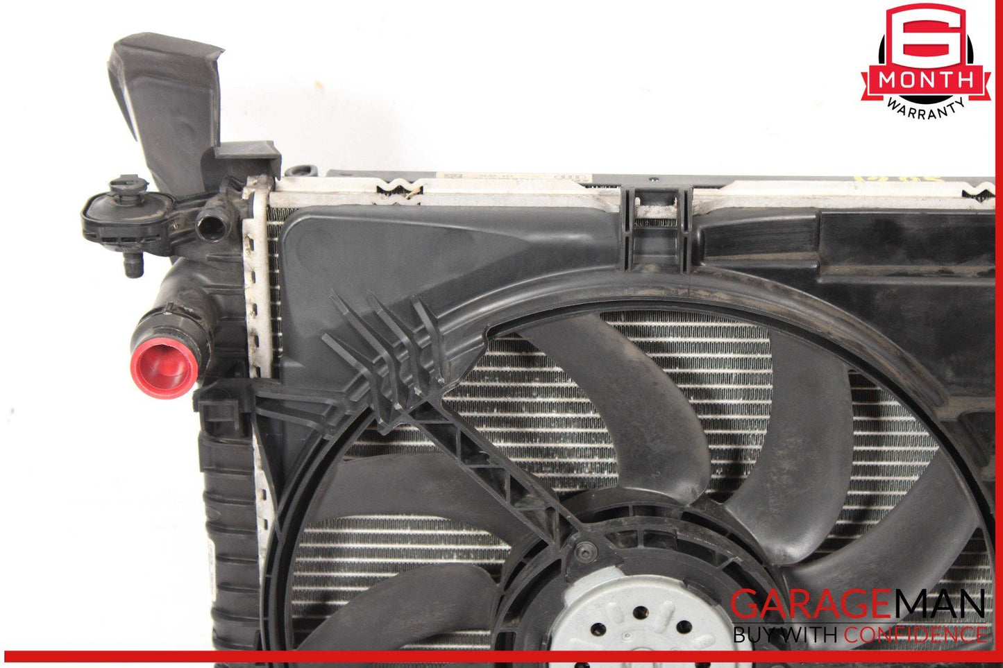 09-17 Audi Q5 Engine Cooling Radiator w/ Fan Assembly OEM