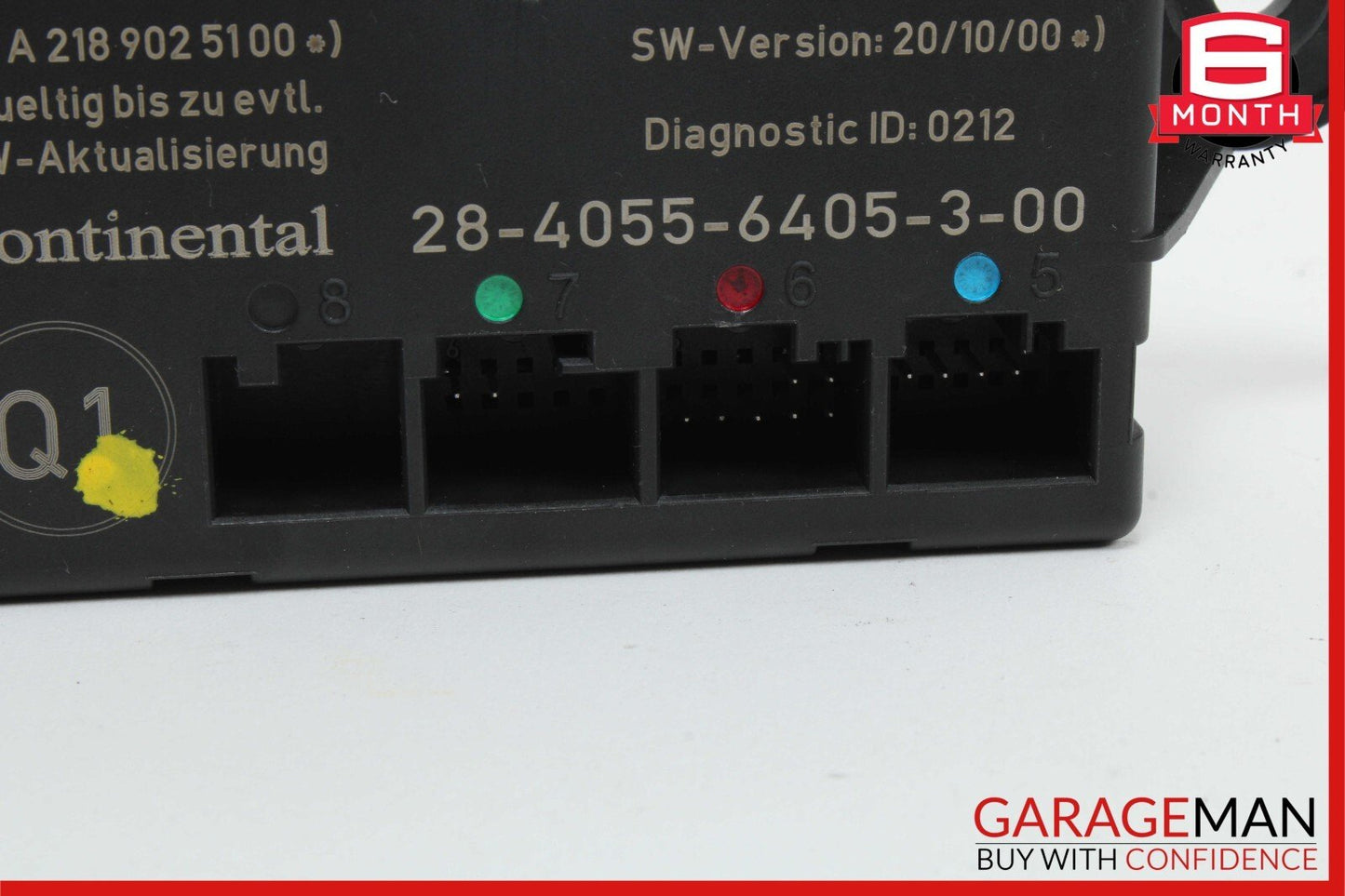 08-18 Mercedes W204 C250 C300 CLS550 Rear Left Side Door Controls Module Unit