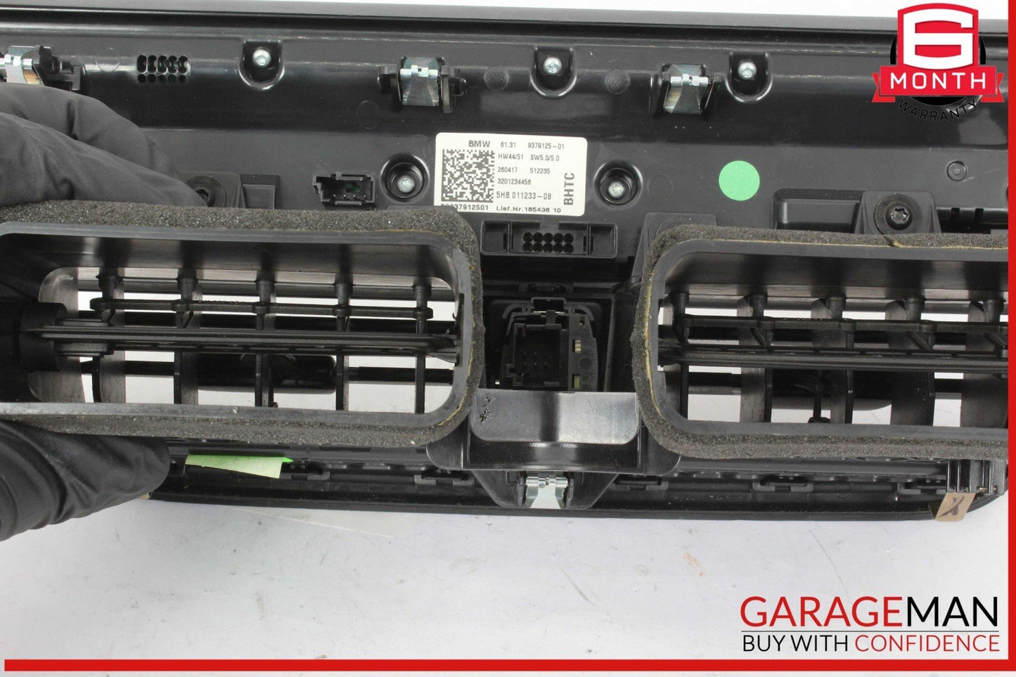 14-21 BMW i3 Hybrid Radio & AC A/C Climate Control Switch Panel 9379125 OEM
