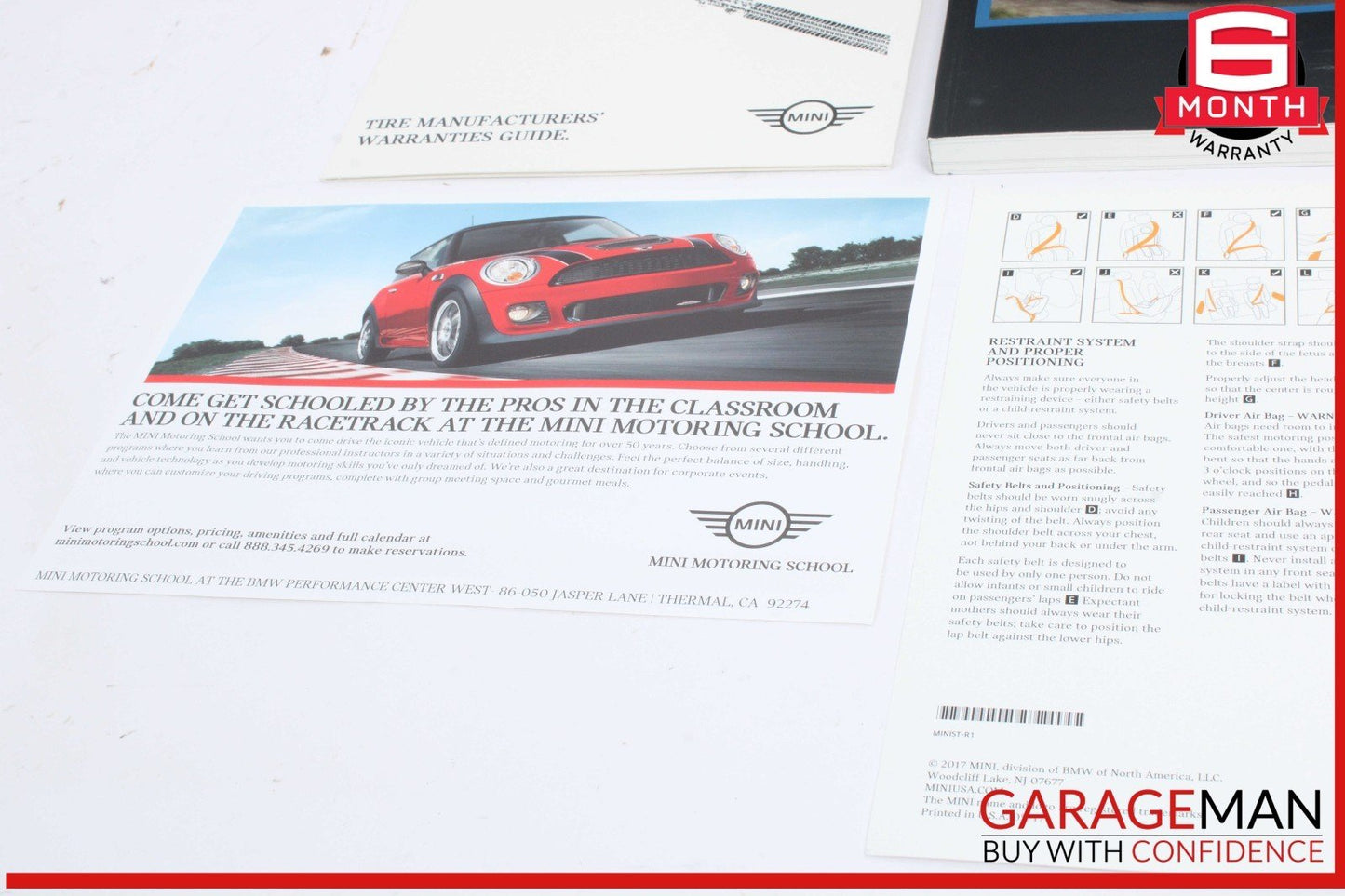 18 Mini Cooper S Countryman Owner Owner's Manual Operator User Guide w/ Case OEM