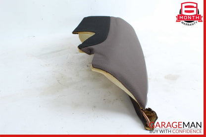 03-09 Mercedes W209 CLK350 Rear Left Driver Side Bolster Cushion Cover Brown OEM