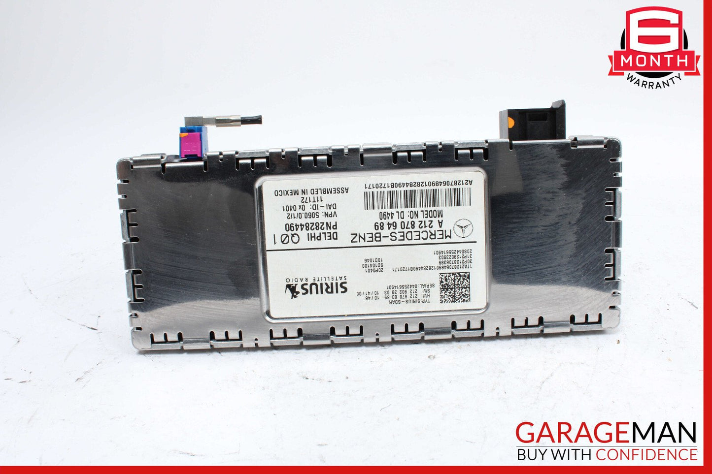 12-15 Mercedes E350 SLK350 GLK350 Sirius Satellite Radio Receiver Module Unit