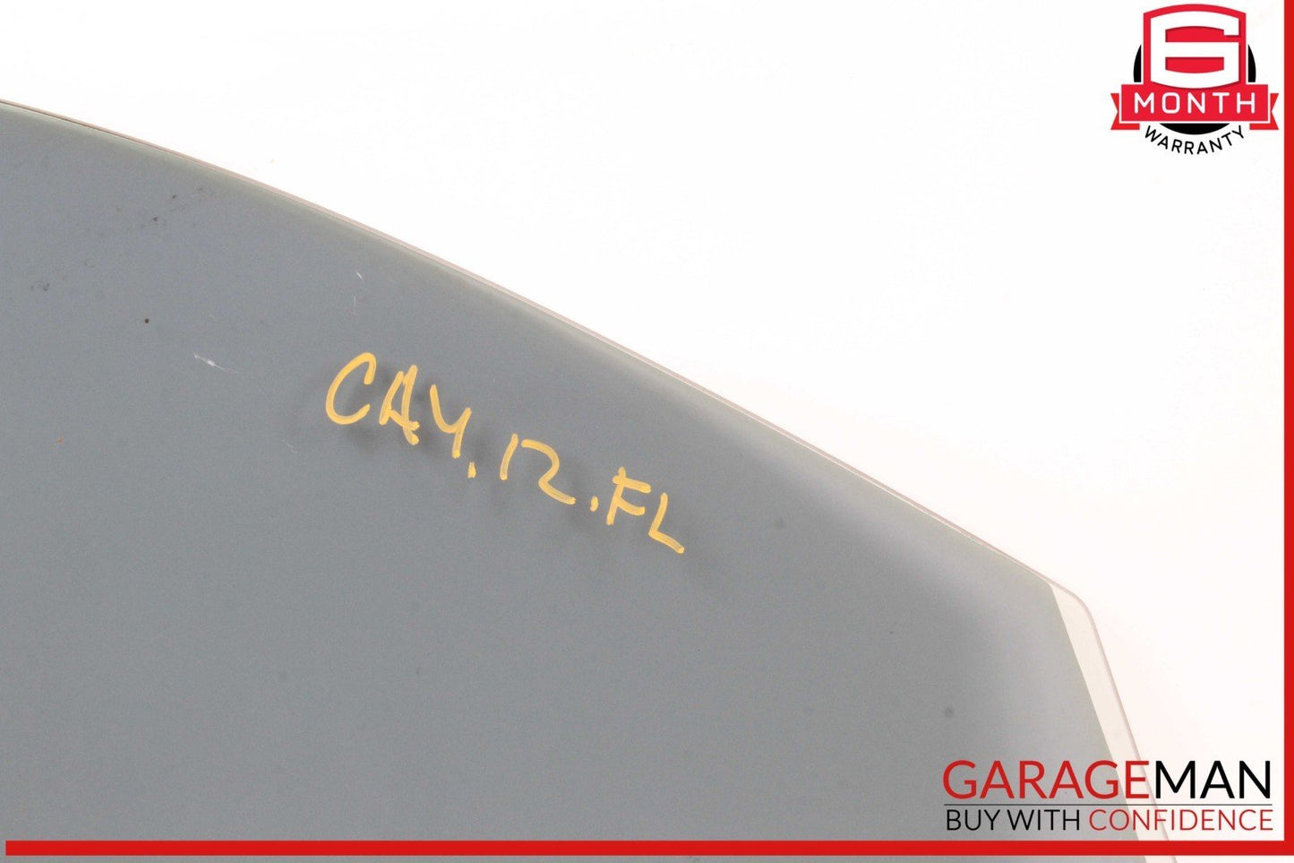 11-18 Porsche Cayenne 958 Front Left Driver Side Door Window Glass OEM