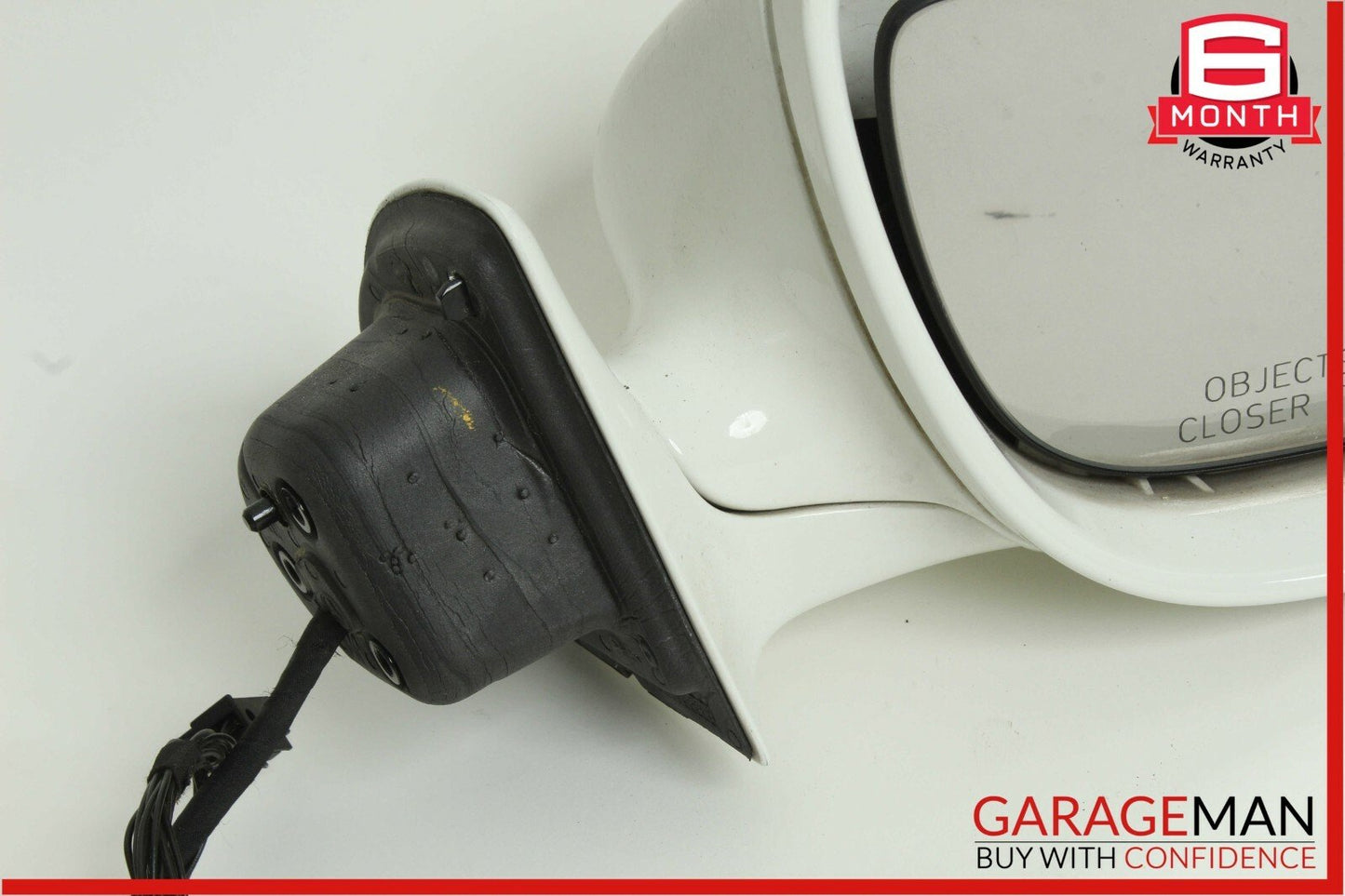07-09 Mercedes W211 E63 AMG Front Right Side Mirror Door Rear View White OEM
