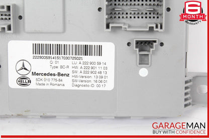 15-18 Mercedes W205 C300 C400 C350e Rear Trunk SAM Control Module Unit OEM