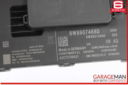 17-24 Audi S5 RS5 Q7 Network Gateway Display Control Module Unit 8W8907468D OEM
