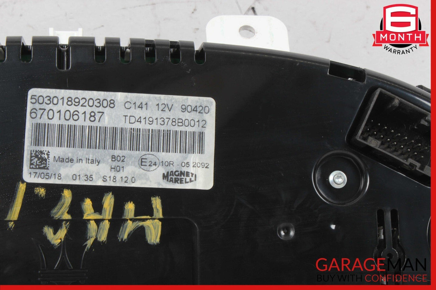 19-21 Maserati Ghibli Speedometer Odometer Instrument Cluster Gauge Assembly OEM