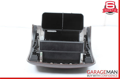 07-13 Mercedes W221 S550 Rear Center Console AC A/C Air Vent Trim Bezel Wood OEM