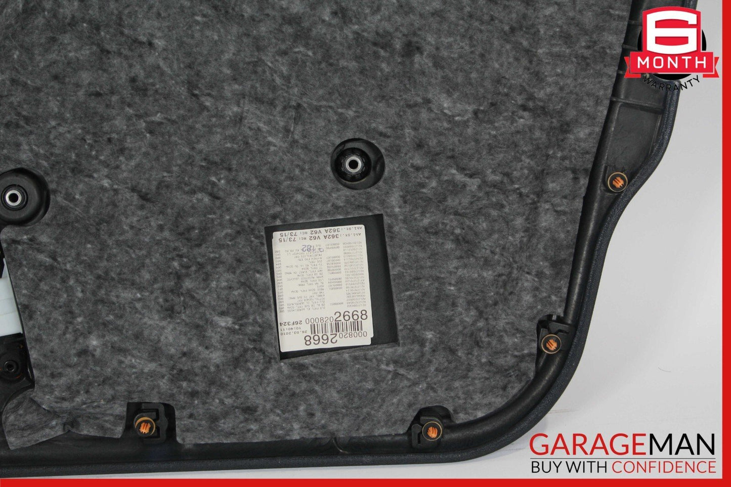 10-13 Mercedes W212 E350 E550 Front Left Side Interior Door Panel Assy Beige