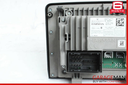 14-17 Maserati Ghibli Radio GPS Navigation Info Display Screen Touchscreen OEM