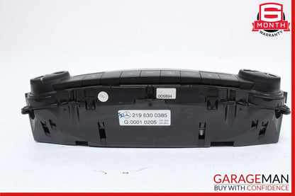 06-11 Mercedes W219 CLS500 CLS55 AMG A/C AC Temp Heater Climate Control Unit OEM