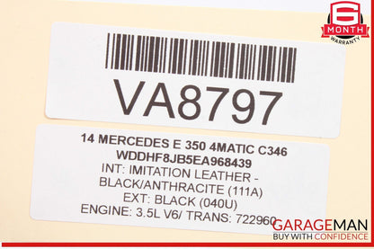 08-14 Mercedes W212 E350 4MATIC Rear Left Side Door Lock Latch Actuator OEM
