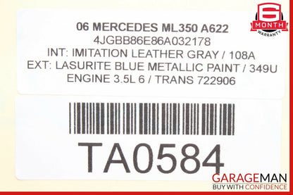 03-11 Mercedes CLS500 GL450 ML350 Front Left Side Seat Control Module Unit