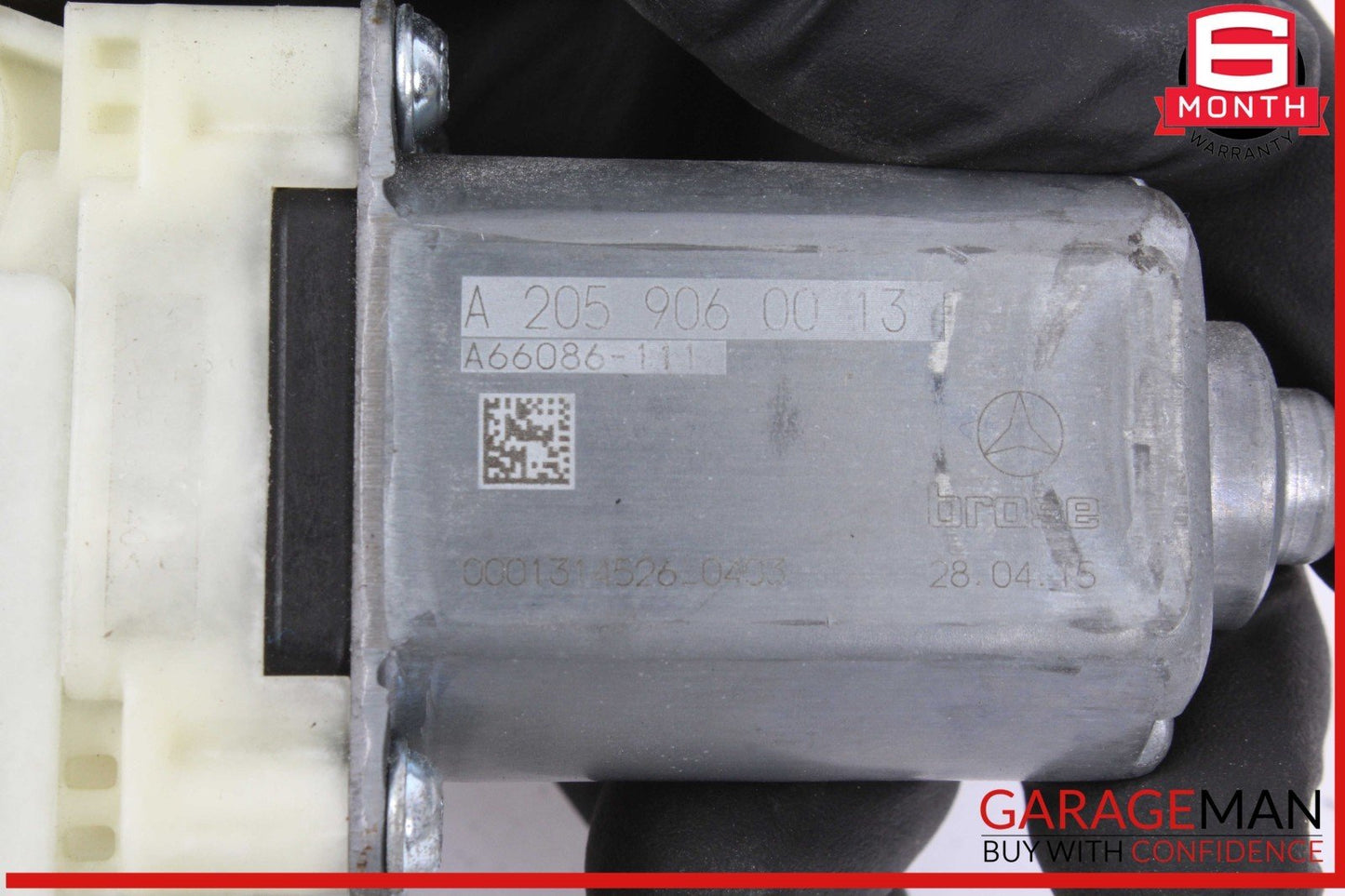 15-20 Mercedes W205 C300 C350e Front Left Side Door Window Regulator Motor OEM
