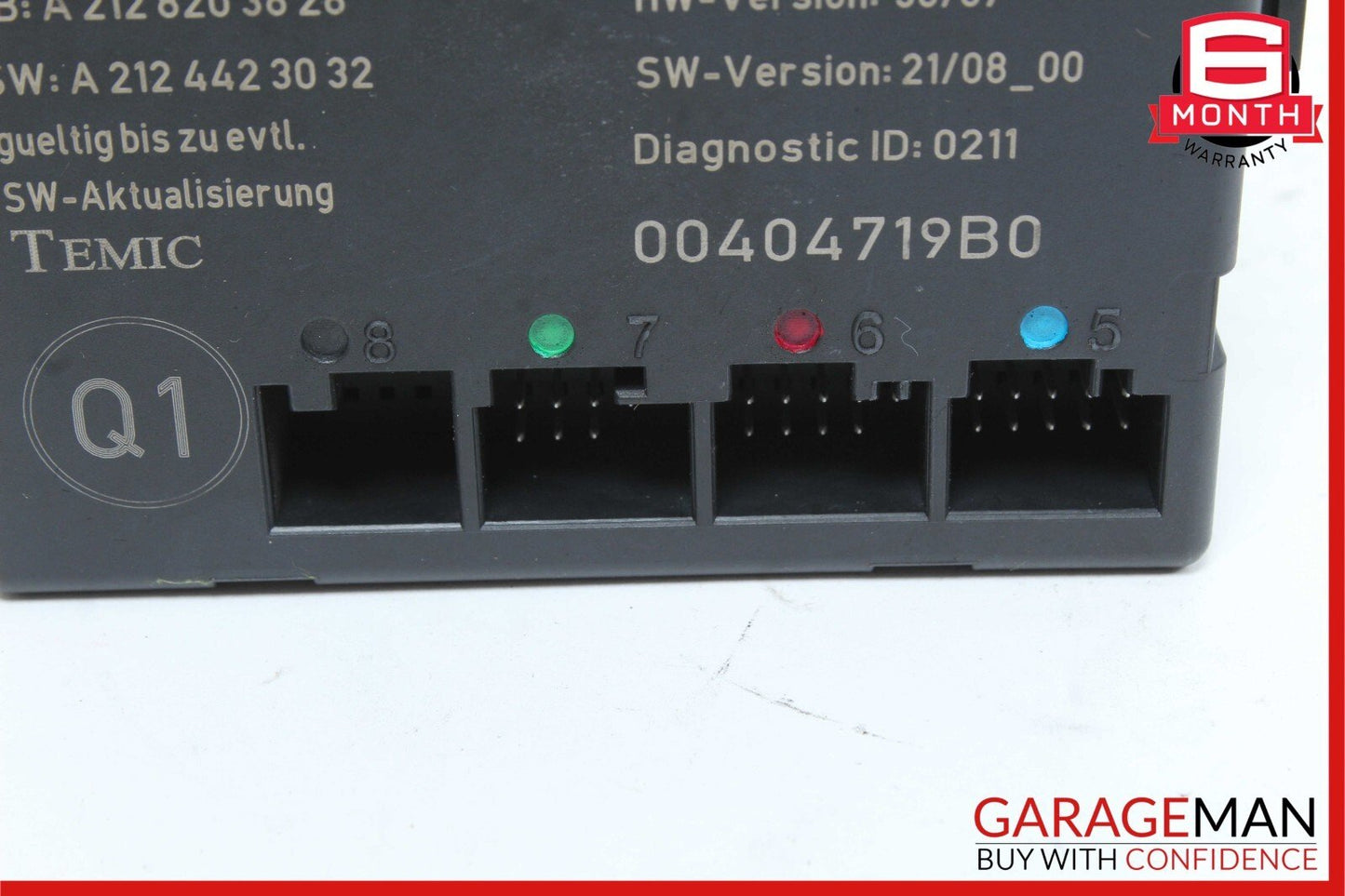 08-18 Mercedes W212 E350 E400 C300 Front Right Side Door Control Module OEM