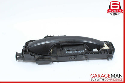 08-15 Mercedes X204 GLK350 GLK250 Rear Left Side Exterior Door Handle Black OEM