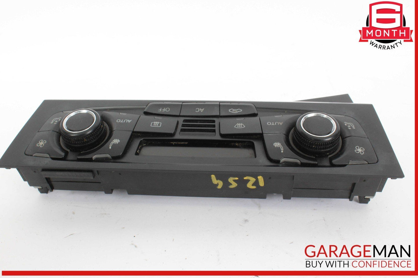 09-12 Audi S4 Front AC A/C Air Conditioning Heater Climate Control Panel OEM
