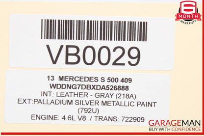 07-14 Mercedes W221 S550 Front Right Side Dash AC A/C Air Vent Trim Grille OEM