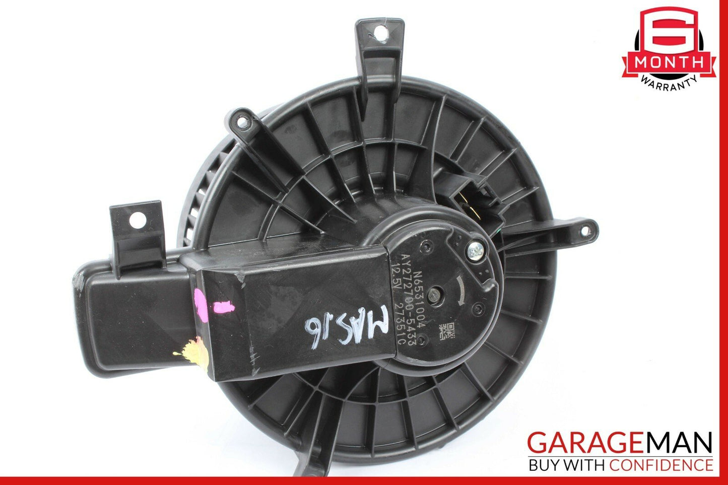 14-17 Maserati Ghibli A/C AC Heater Blower Motor Fan Assembly 272700-5433