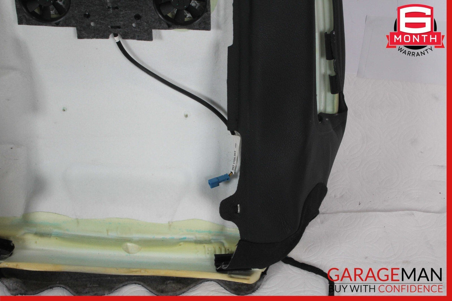 10-16 Mercedes W212 E550 E400 Front Right Top Upper Seat Cushion Black OEM