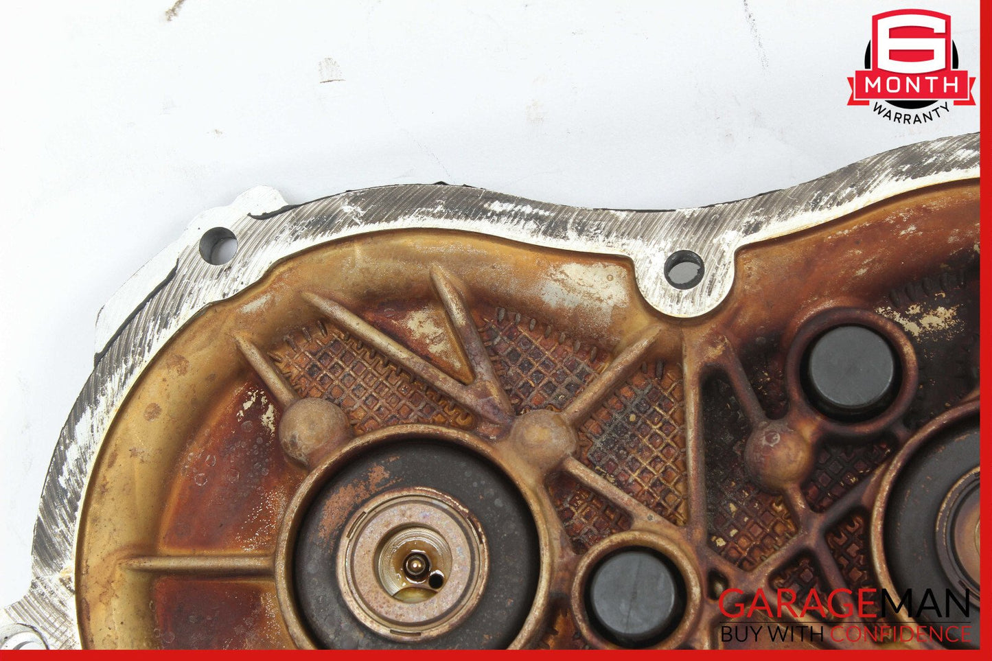 05-13 Mercedes W211 E350 E550 Front Left Side Engine Timing Chain Cover Plate