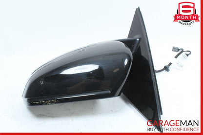 10-13 Mercedes W212 E350 Front Left Driver Side Door Rear View Mirror Black OEM