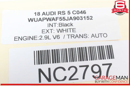 18-23 Audi RS5 S5 Active Suspension Control Module Unit 8W0907777Q OEM