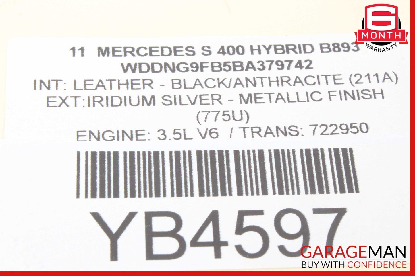 07-13 Mercedes W221 S400 S550 S63 AMG Front Left Door Controller Module Unit