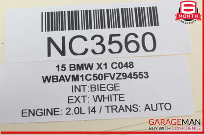 12-15 BMW X1 Accelerator Throttle Gas Pedal 6860784 OEM