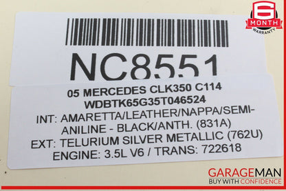 03-09 Mercedes W209 CLK350 CLK550 CLK55 Antenna Keyless Module Unit