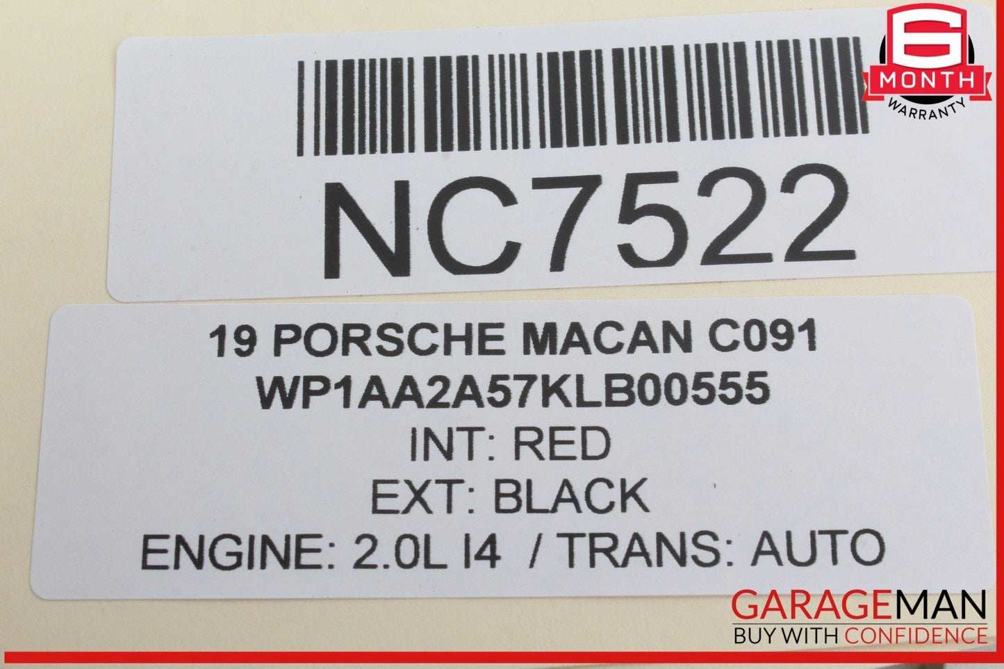19-24 Porsche Macan 95B Front Left or Right Side Seat Control Module Unit OEM