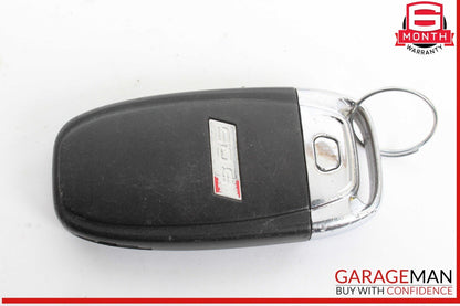 14-16 Audi SQ5 Ignition Starter Control Switch w/ Key 8K0909131D OEM