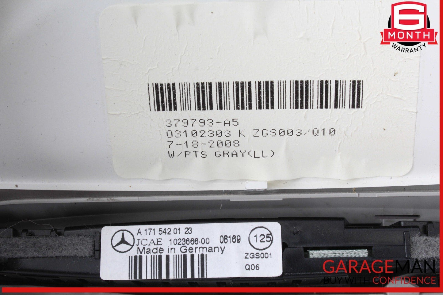 06-13 Mercedes W251 R350 4MATIC Rear Overhead Dome Light Lamp Parking Sensor OEM