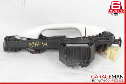 14-16 Mercedes W212 E350 E400 Rear Left Exterior Door Handle Keyless Go OEM