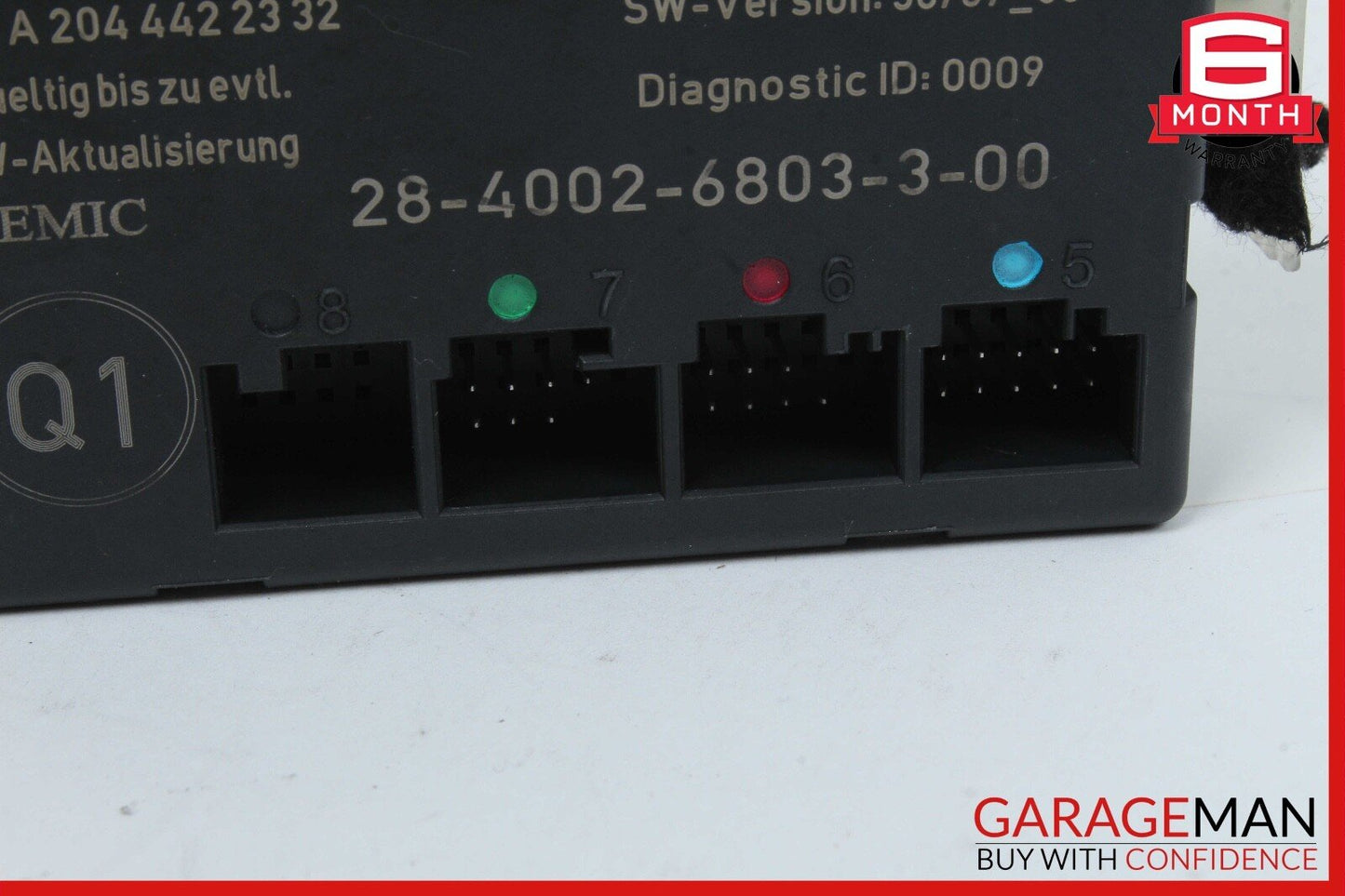 09-15 Mercedes X204 GLK350 4MATIC Front Right Side Door Control Module Unit OEM