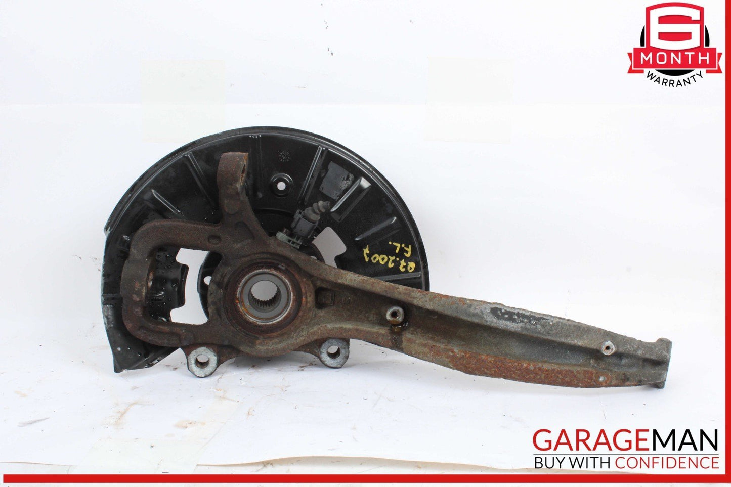 07-10 Audi Q7 Porsche Cayenne 957 Front Left Side Spindle Knuckle Wheel Hub OEM
