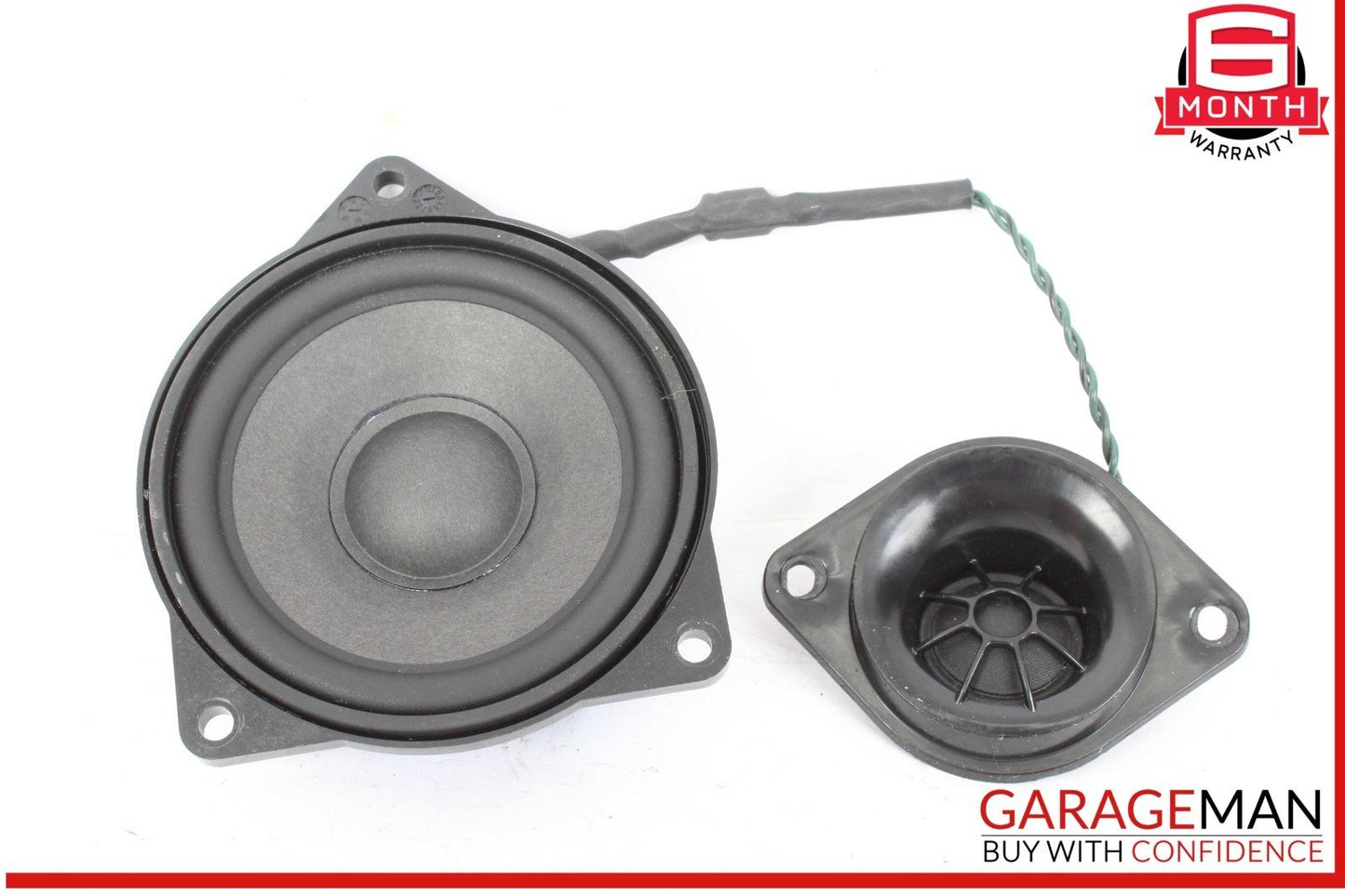 11-16 BMW 528i 535i F10 Rear Left & Right Side Door Midrange w/ Tweeter Speaker